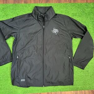 Texas A&M Dri-Duck Wind Breaker LG Aggies Full Zip Jacket EUC Mint
